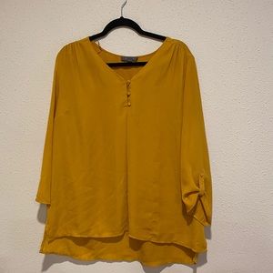 Primark: Mustard Dress Shirt